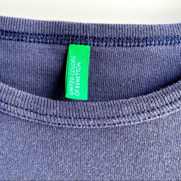 United Colors of Benetton navy blue T-shirt - Picture 2 of 4